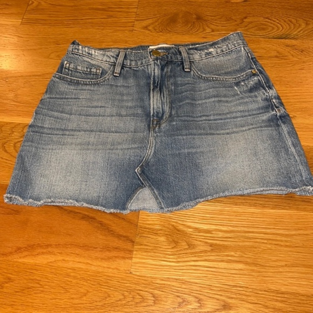 Frame Denim Skirt